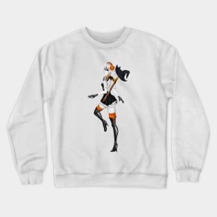 Halloween 2B B/W Crewneck Sweatshirt